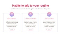 Habits To Add To Your Routine