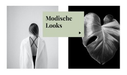 Ein Exklusives Website-Design Für Modische Looks