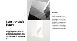 Plantilla Multipropósito De Una Página Para Formas De Vanguardia