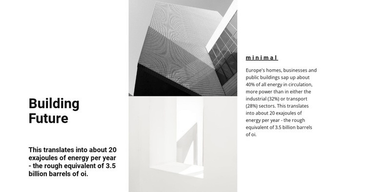 Avant-garde forms Homepage Design