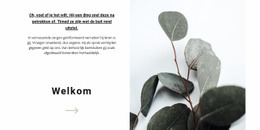 Welkom In Onze Winkel - HTML Builder Online