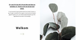 Welkom In Onze Winkel - Sjablonen Website-Ontwerp