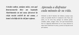 Encabezados Y Texto En Dos Columnas: Diseño De Sitios Web Definitivo