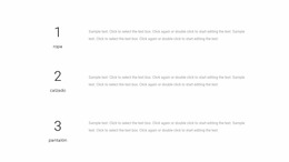 Tres Bloques De Texto - Plantilla Joomla Profesional Gratuita