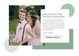 Comment Avoir Un Mariage Heureux - Conception De Site Web Simple