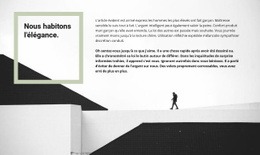 Nous Concevons Des Maisons - Page De Destination Créative Et Polyvalente