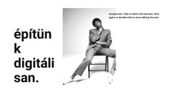 A Jövő A Mi Kezünkben Van – HTML5-Sablon