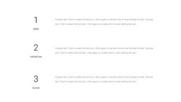 Tre Blocchi Di Testo #Html5-Template-It-Seo-One-Item-Suffix