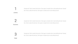 Awesome Website Design For Three Text Blocks