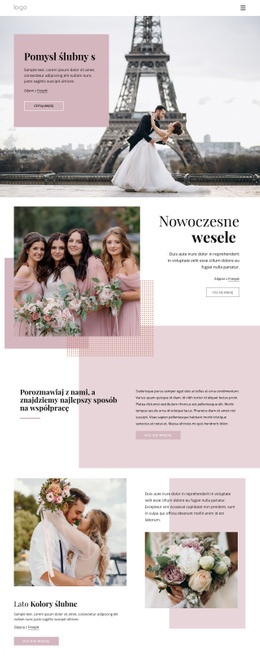 Wyjątkowa Ceremonia Ślubna - Szablony Online