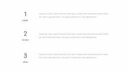 Tre Textblock - Kreativ Mångsidig Mall