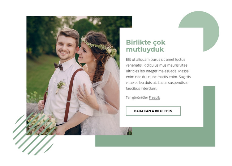 Nasıl mutlu bir evliliğe sahip olunur HTML Şablonu