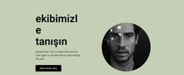 İş Grubumuzla Tanışın Için Bootstrap Teması Çeşitleri