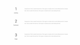 Awesome Website Design For Three Text Blocks