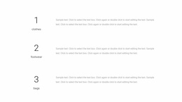 Three Text Blocks - Creative Multipurpose Template