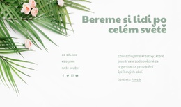 Bereme Si Lidi Kolem Clobe – Stažení Šablony HTML