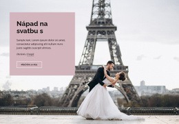 Svatba V Paříži – Šablona Prémiového Webu Pro Firmy