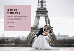 Mariage À Paris - Conception De Sites Web Gratuite