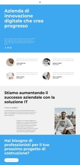 Il Costruttore Di Siti Web Più Creativo Per Lavora Con I Migliori