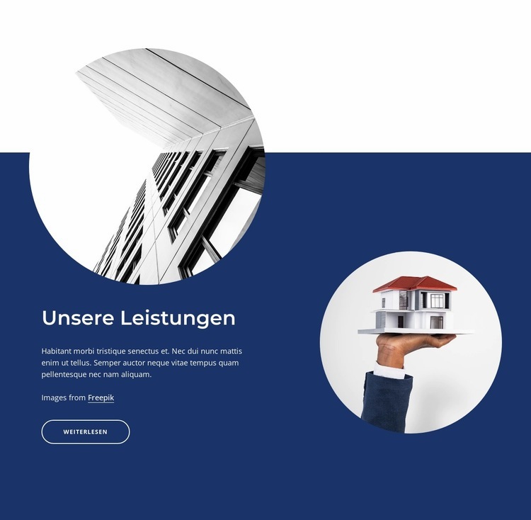 Innovationen in der Baubranche HTML Website Builder