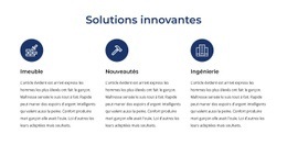 Des Solutions Uniques Et Innovantes - Build HTML Website