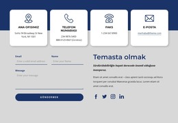 Bilgi Bloğu - Tamamen Duyarlı Şablon