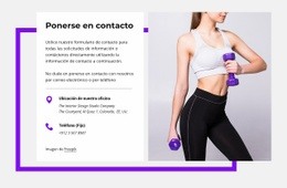 Bloque De Contactos Con Forma - Diseño De Sitio Web De Descarga Gratuita