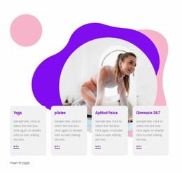 Boxeo, Zumba, Vinyasa Yoga: Página De Destino HTML5
