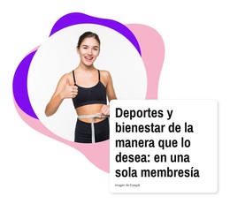 Funcionalidad De Diseño Para Deportes Y Bienestar