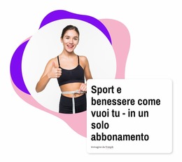 Sport E Benessere - Modello Joomla Reattivo