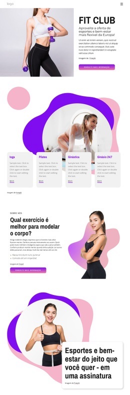 Oferecemos Mais De 80 Aulas Por Semana - Design De Site Gratuito