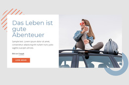 Das Leben Ist Gute Abenteuer – Exklusives WordPress-Theme