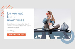 La Vie Est De Belles Aventures #Wordpress-Themes-Fr-Seo-One-Item-Suffix
