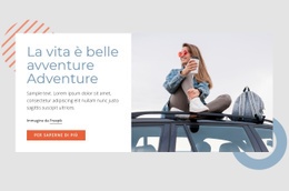 La Vita È Belle Avventure - Modelli Di Siti Web