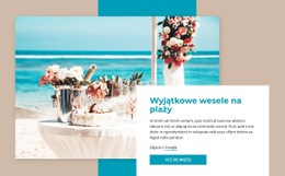 Ślub Na Plaży - Responsywny Szablon HTML5