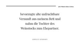 Zeile Zwei Überschriften Und - Beste Zielseite