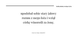 Wyrównaj Dwa Nagłówki I - Niestandardowy Motyw WordPress