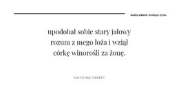 Wyrównaj Dwa Nagłówki I Szablon O Pełnej Szerokości
