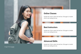 Online Classes - Business Premium Website Template