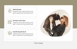 Le Bonheur Et La Santé De Vos Chiens - Webpage Editor Free