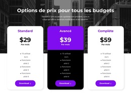 Options De Prix Pour Tous Les Budgets