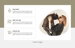 Your Dogs Happiness And Health - Beautiful Joomla Page Builder