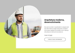 Arquitetura Moderna E Desenvolvimento - Tema WordPress Profissional Personalizável
