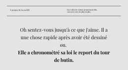 Modèle De Conception Gratuit Pour Deux Lignes De Titre Et Texte