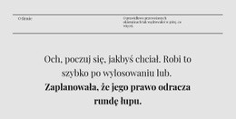 Dwie Linie Tytułu I Tekst - Piękny Projekt Strony Internetowej