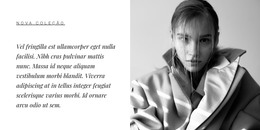 O Que Torna Uma Imagem Na Moda Modelo CSS