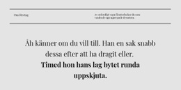 Två Rubrikrader Och Text #Html-Templates-Sv-Seo-One-Item-Suffix