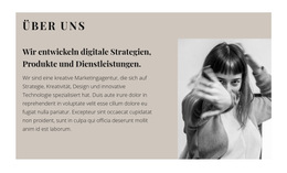 Benutzerdefinierte Schriftarten, Farben Und Grafiken Für Lernen Sie Uns Näher Kennen