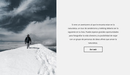 En Picos Nevados: Código De Plantilla HTML