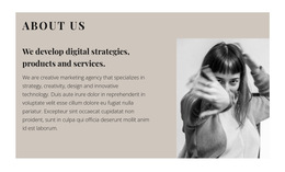 Get To Know Us Closer - Ultimate HTML5 Template